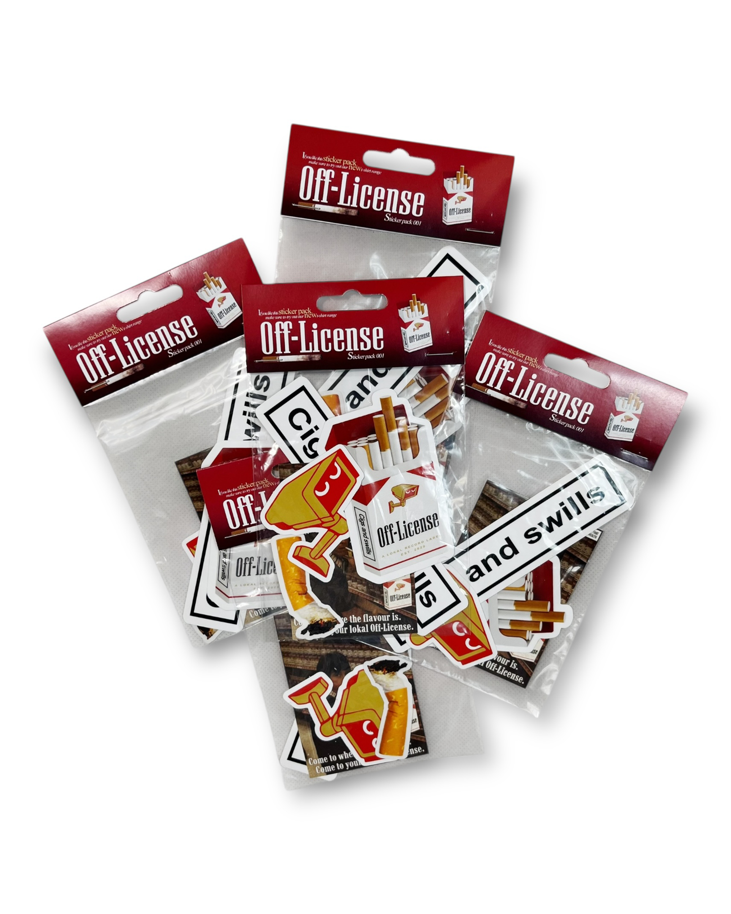 "CIGS AND SWILLS" - Sticker Pack